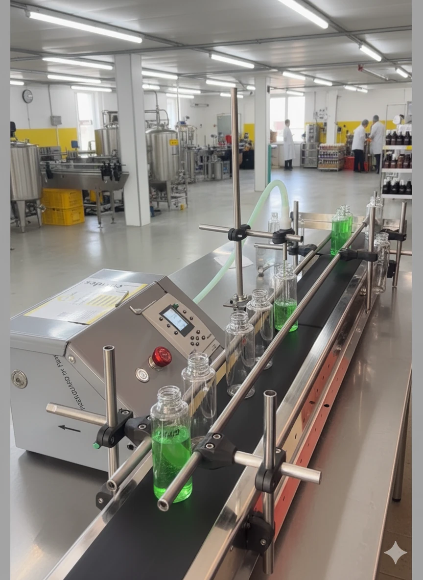 Candes CAN-KD3200 Otomatik Konveyörlü Sıvı Dolum Makinesi (20–3500 ml)